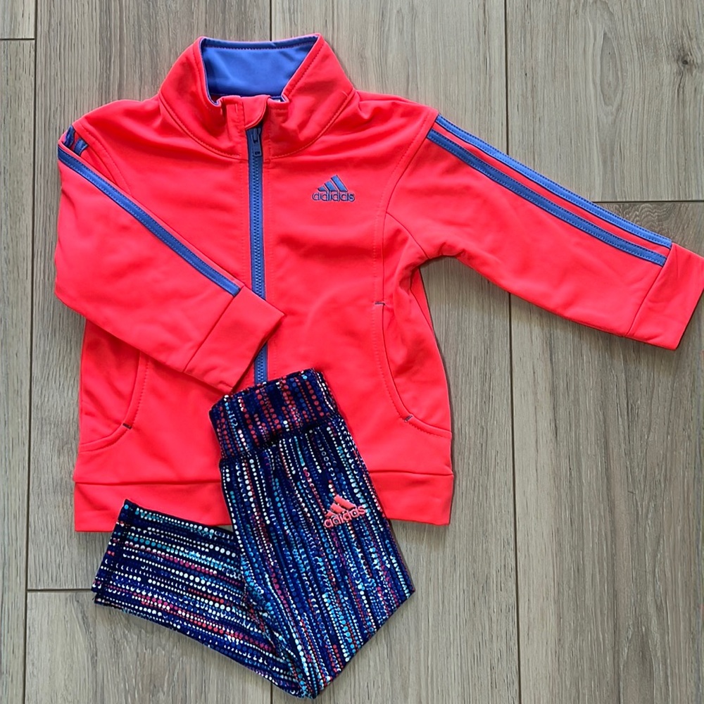 NWOT Adidas Baby Girl Tracksuit